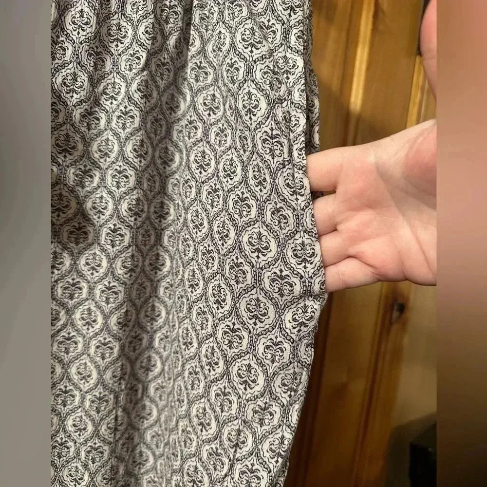 Knox Rose NWOT Women's Mid-Rise Wide Leg Flowy Pants - Picture 5 of 8